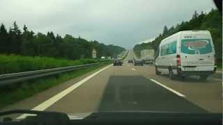 Autobahn A4  von Siebenlehn nach Hainichen [upl. by Mcnamee906]