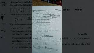 Inter 1st year maths 1A  matrices long answer questions  maths maths1a boardexam [upl. by Nlocnil]