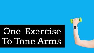 One simple Arm Workout to Tighten Flabby Arms  Bat Wings [upl. by Groscr]