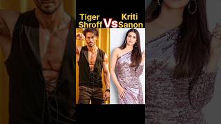 Tiger Shroff vs Kriti Sanon comparisonLifestyleamp biographyGanpat movieshort videoHam Aaye Hain [upl. by Akina]