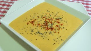 Receta fácil y rápida de crema de garbanzos [upl. by Libbi]