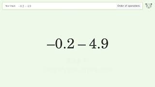 Master Order of Operations Solve 0249 Step by Step [upl. by Redford]