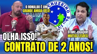 🦊📢SAIU AGORA É UM BAITA REFORÇO NO CRUZEIRO RONALDO AGIU RÁPIDO ÚLTIMAS NOTÍCIAS DO CRUZEIRO HOJE [upl. by Aguste]