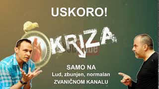 SERIJA KRIZA  Uskoro na zvaničnom kanalu [upl. by Thirzia]