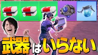 リブート環境で『武器無しビクロイ』はできるのか？？【フォートナイトFortnite】 [upl. by Aliakam]