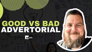 Good vs Bad Advertorial The Real Examples  Justin Brooke [upl. by Macleod915]