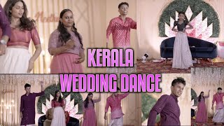 Kerala wedding dance🕺vj hubzz brides team weddingdance dance kerala choreography [upl. by Rebliw]