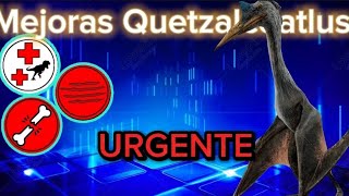 Quetzalcoatlus Mejoras URGENTECursed IsleTHERMINATOR MECH [upl. by Carvey515]