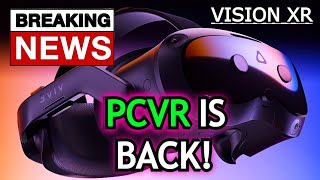 BREAKING NEWS HTC VIVE FOCUS VISION CONFIRMED ALL You NEED to KNOW PCVR IS BACK [upl. by Geno]