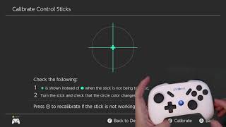 Calibration for Exlene switch pro controller [upl. by Meyer]