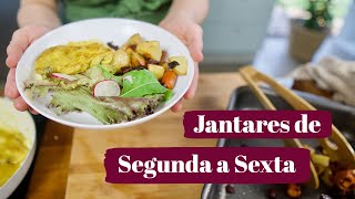 IDEIAS DE JANTAR PARA A SEMANA TODA 2020  Receitas Saudáveis  MARINA MORAIS [upl. by Etteneg500]