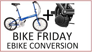 EP01  Tongsheng TSDZ2 on Bike Friday Folding Bike  Electric Bike Laboratory [upl. by Gala]