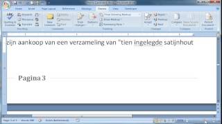 Spellingscontrole tekst controleren met MS Word [upl. by Serrell]