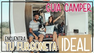 🚐 qué CAMPER ELEGIR  Qué FURGONETA comprar para CAMPERIZAR 🤔💰 [upl. by Onihc]