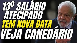 Aposentados Antecipação do 13º Salário  Mudança no Calendário Veja Novas Datas [upl. by Ellertnom566]