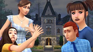 I made my sims live in the most haunted house possible  Sims 4 haunted house [upl. by Sidoma]