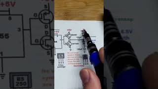 2nd Voltage Doubler Charge Pump MOSFET Push Pull Switch Astable 555 Controlled 555timer howto [upl. by Peednas]