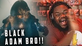 BLACK ADAM TEASER REACTION DC FANDOME 2021 [upl. by Rehpotsirc]