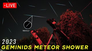 WATCH LIVE Geminid Meteor Shower 2023 [upl. by Abdel]