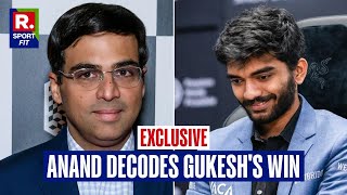 Viswanathan Anand EXCLUSIVE Indian Domination in Chess A Possibility After D Gukeshs Big Win [upl. by Neyu]