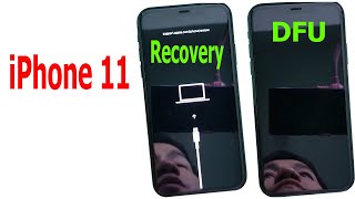 Cách vào chế độ Recovery Mode và DFU Mode iPhone 11 [upl. by Ridglea417]