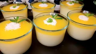 تحلية الليمون المنعشة الذ و أسرع وصفة حضرها في 10دقائق dessert au citron [upl. by Anirazc]