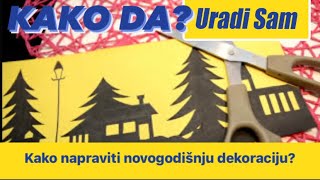 Kako Napraviti Dekorativne Novogodisnje Svece URADI SAM [upl. by Arek345]