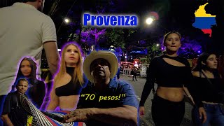 One Night in Provenza Medellin COLOMBIA 🇨🇴 [upl. by Nodyroc308]