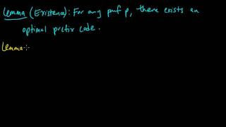 IC 46 Optimality of Huffman codes part 1  inverse ordering [upl. by Zechariah]