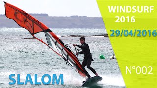 Windsurf Slalom 29042016  RRD 120  Kerguelen [upl. by Ativet]