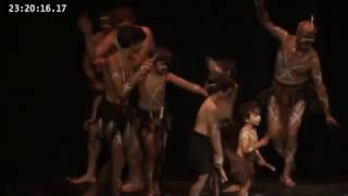 Richard Collopy Aboriginal dance Tarerer Festival 2017 [upl. by Toiboid497]