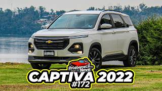 China con nombre americano Chevrolet Captiva 2022  PruebameLa Nave 172  Reseña [upl. by Betsy]