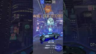 Opponent instantly left after I hit this double reset shorts rocketleague highlights gaming [upl. by Olimpia770]