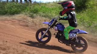 Little ripper pw50 yamaha 3yearsold subscribe [upl. by Asilla28]