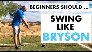 Bryson Dechambeaus Driver Swing can be ideal for Beginner Golfers [upl. by Notniuq]