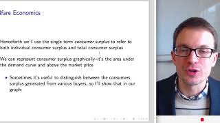 Microeconomics Lecture 4 Welfare EconomicsConsumer amp Producer Surplus [upl. by Jael607]