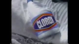 Clorox BLEACH Commercial 1991 [upl. by Yecniuq]