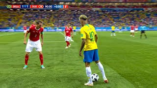 Neymar vs Switzerland World Cup 2018  HD 1080i [upl. by Sawyer]