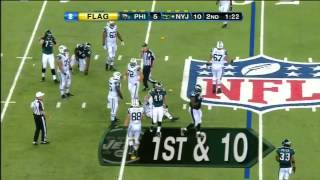 Matt Simms Jets Highlights  Preseason 2013 Game 4 vs Eagles All the throws [upl. by Socem33]