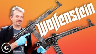 Firearms Expert Reacts To Wolfenstein Franchise Guns [upl. by Attenej]