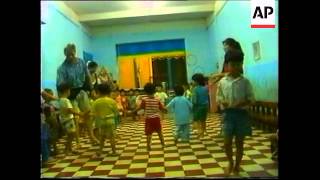 VIETNAM quotOPERATION BABYLIFTquot ORPHANS RETURN TO HO CHI MINH CITY [upl. by Nwahsirhc190]