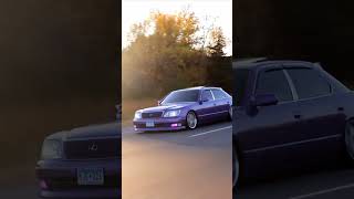 Ls400 rollers lexus ls400 slammedcars [upl. by Jabon]