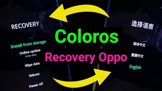 ColorOS Recovery Oppo  Oppo ColorOS Recovery Problem 🌈 [upl. by Laehplar]