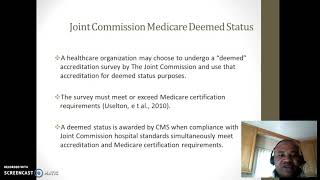 The Joint Commission and CMS Presentation [upl. by Gerg47]