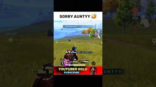 AUNTYY IN BGMI🤣YOUTUBERGOLUbgmi bgmishorts pubgmobile youtubergolu shorts jonathangaming [upl. by Tarryn]