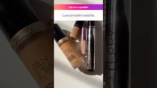 Concealer swatches high end toofaced bobibrown indianblogger darkundereye dark circle [upl. by Cliff]