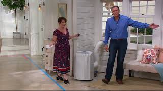 DeLonghi 4in1 480 sq ft Portable Air Conditioner with Heat on QVC [upl. by Ketchan]