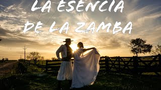 HERMOSA ZAMBA GALLITOS DEL AIRE BAILADA EN UNA MAGNÍFICA POSTAL DEL CAMPO ARGENTINO [upl. by Hgieleak751]