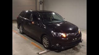 TOYOTA FIELDER WXB 2013 BLACK [upl. by Wartow]