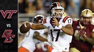 Virginia Tech vs Boston College Football Highlights 2017 [upl. by Dragoon548]